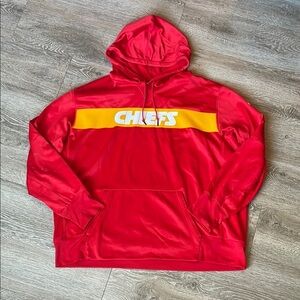 NFL Red Nike Onfield Hoodie size xxl kc Kansas City Chiefs football Taylor swift